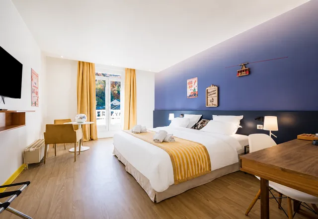 غرفة كومفورت بسرير مزدوج، B&B HOME Brides-les-Bains Les 3 Vallees 1/4