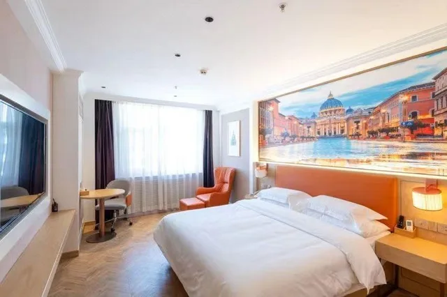 غرفة مريحة بسرير كوين، Green Hemei Business Hotel (Tianjin Binhai International Airport) 1/1