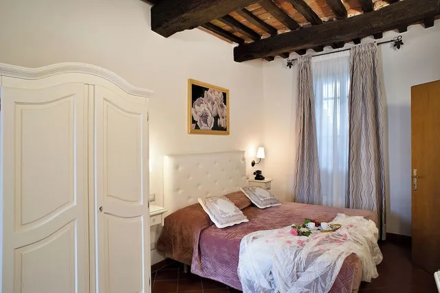 غرفة مفردة بسرير مزدوج، Borgo Tre Rose 3/6