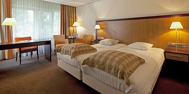 غرفة عائلية بأربعة أسرّة، Fletcher Familiehotel Paterswolde 1/6