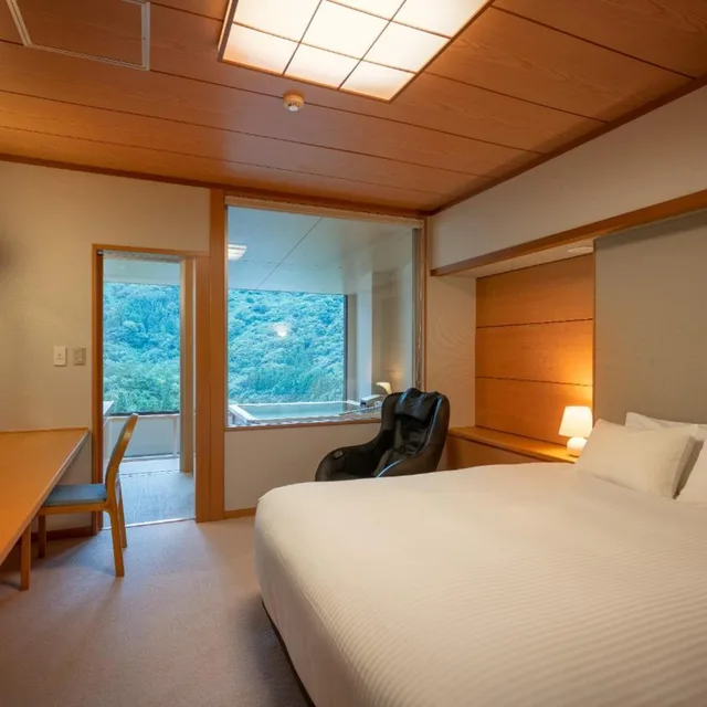 Deluxe, Double Bed, Valley View, Outdoor Bath, Marumine Kanko Hotel 3/3