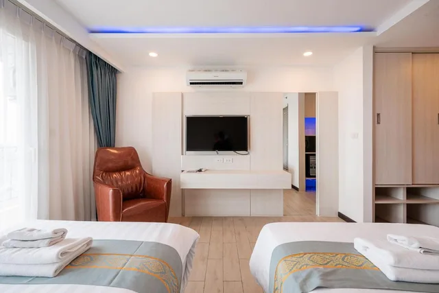 غرفة بسريرين منفصلين، Sonia Residence Pattaya 9/10