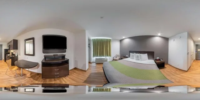 غرفة بسرير كينج بمطبخ لذوي الإعاقة، Studio6 Lake Charles, LA 9/10