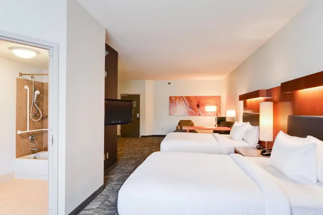 استوديو بسرير كينج مع أريكة لذوي الإعاقة، Springhill Suites Shreveport-Bossier City/Louisiana Downs 2/7