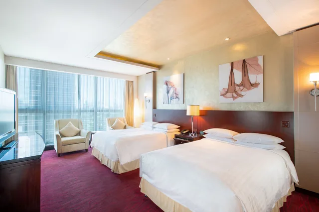 جناح استوديو تنفيذي بسريرين مزدوجين، Beijing Marriott Hotel Northeast 4/10