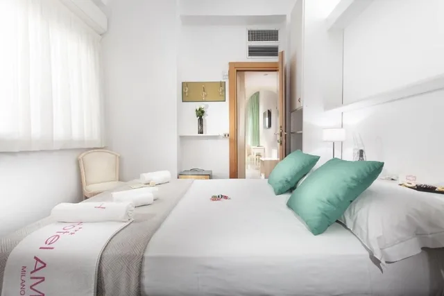 غرفة بسريرين منفصلين، Hotel Ambra 2/5