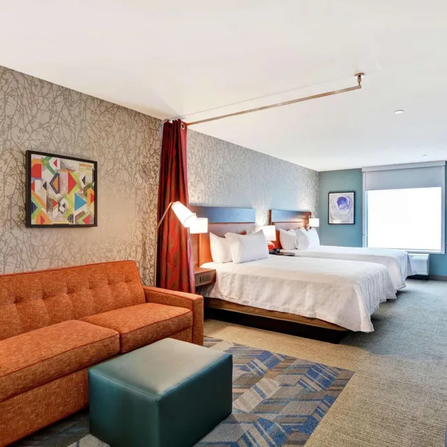 استوديو بسريرين كوين مع أريكة، Home2 Suites By Hilton Madison Huntsville Airport 4/8