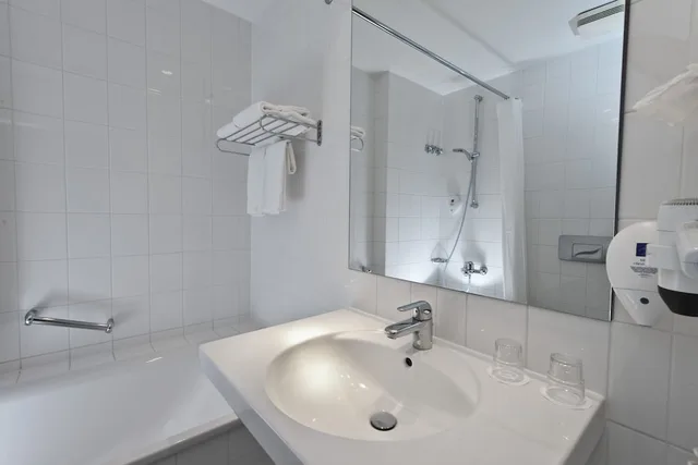 غرفة قياسية بسريرين منفصلين، greet Hotel Potsdam am Park Sanssouci 9/10