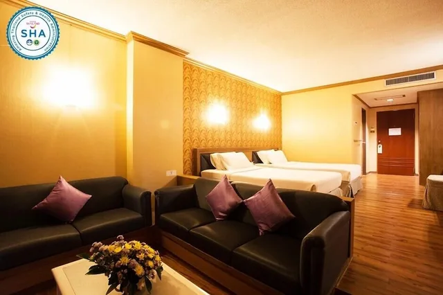 غرفة ديلوكس بسرير مزدوج أو سريرين منفصلين، Wangtai Hotel 4/6