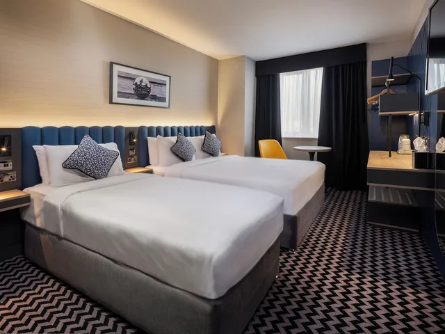 Room, Triple, 1 Double and 1 Single Bed, Academy Plaza Hotel 1/4