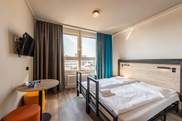 غرفة بسرير فردي تُحدَّد حسب التوفر، a&o Hamburg City 1/1