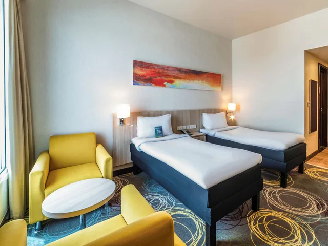 غرفة قياسية بسريرين منفصلين، Ibis Styles Dragon Mart Dubai 10/10