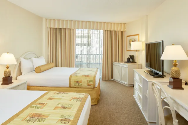 غرفة بسريرين مزدوجين، Outrigger Waikiki Paradise 5/10
