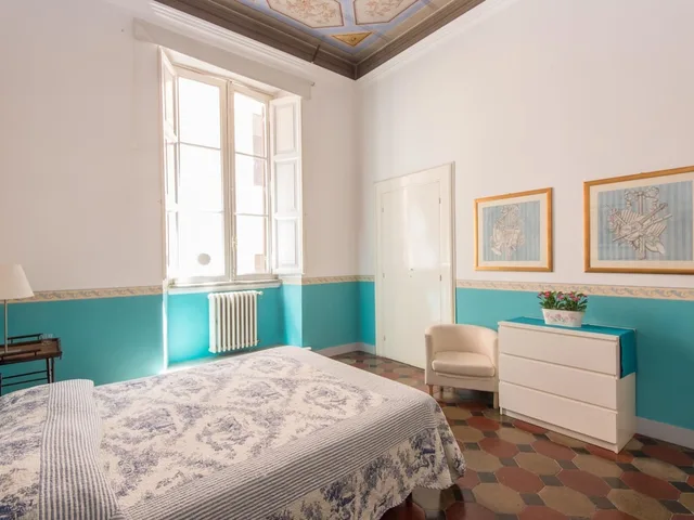 شقة بسرير كوين وسريرين منفصلين بشرفة بغرفتي نوم، RSH Ara Pacis Terrace Apartment 2/10