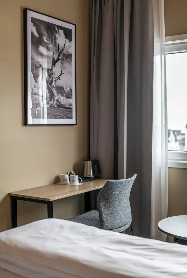 غرفة قياسية بسريرين منفصلين، Notodden Hotel 3/4