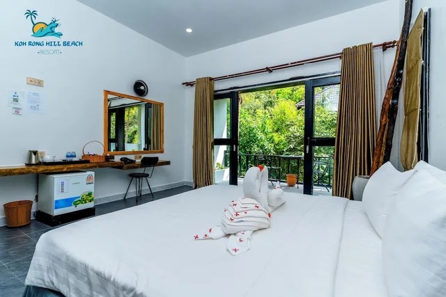 Upstairs, Deluxe, Double Bed, Garden View، Koh Rong Hill Beach Resort 1/3