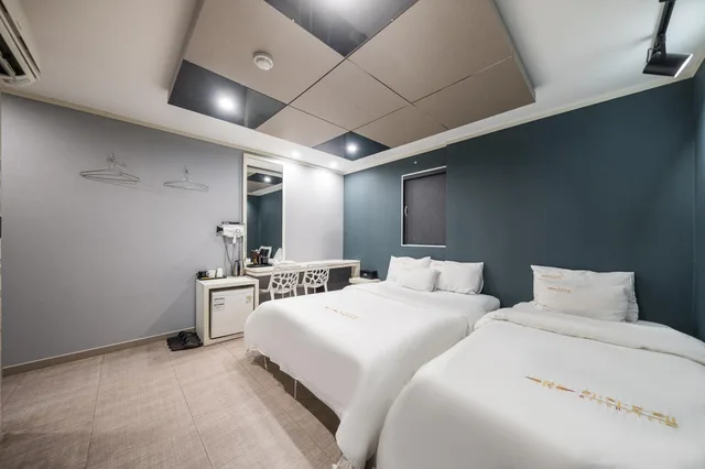 Deluxe, Twin Beds, Bathtub, Richi Hotel 1/2