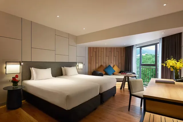 غرفة ديلوكس بإطلالة على البحر، Parkroyal Penang Resort 1/1