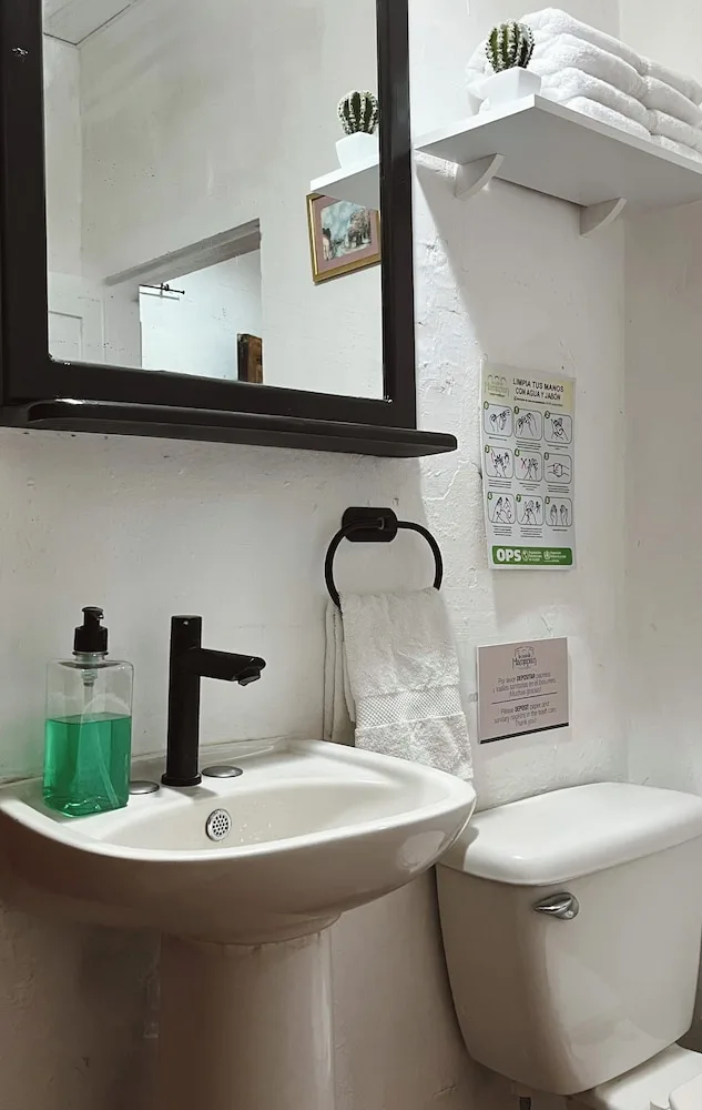 غرفة كلاسيكية بسريرين مزدوجين بحمام خاص، La Casa de Mamapan 10/10