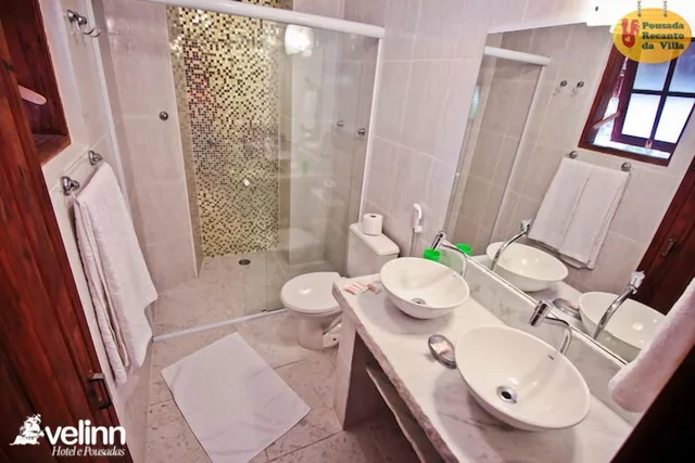 Super, Luxury, 1 Queen and 1 Single Bed, Hydromassage، Velinn Pousada Recanto Da Villa 4/7
