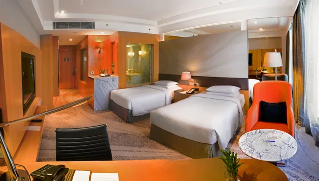غرفة بسريرين منفصلين، HYATT REGENCY GURGAON 6/7