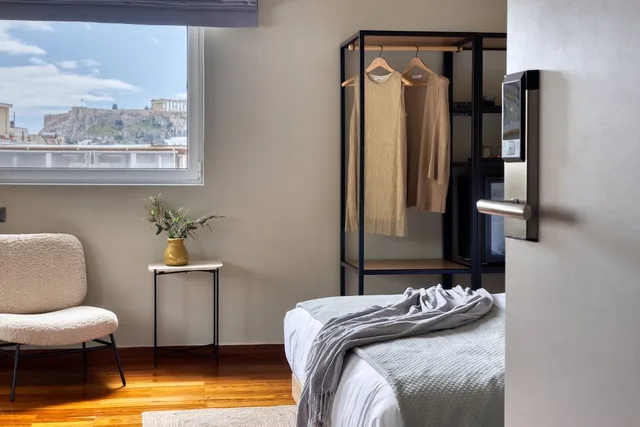 Superior, Queen Bed, Acropolis View، Arcade Hotel Athens 3/4