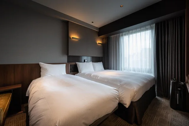 غرفة بسرير مزدوج مع سرير إضافي، Hotel Trad Hakata 8/10