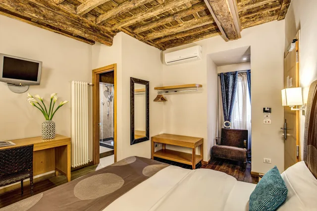 غرفة قياسية بسرير كوين، Trevi B&B Roma 7/10