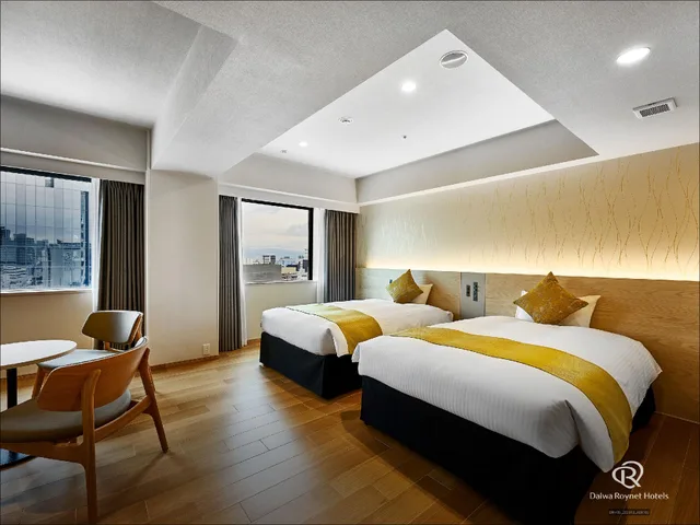 Semi Room, 2 Semi Double Beds، DEL style Osakashinsaibashi by Daiwa Roynet Hotel 2/2