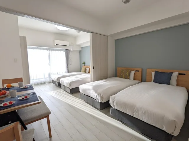 غرفة سوبيريور رباعية بأربعة أسرّة، Eslead Hotel Namba Daikokucho 4/10