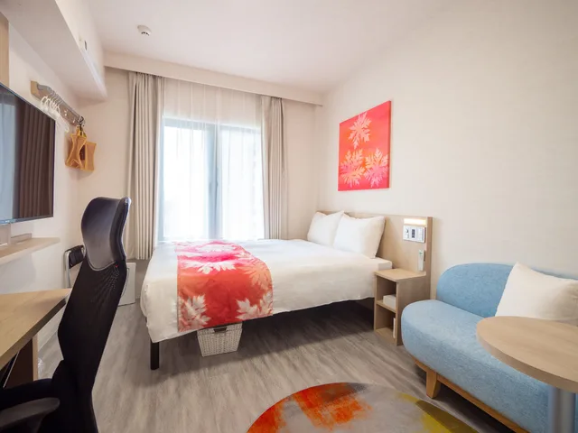 Double Room with Washing Machine Kitchen and Microwave Non Smoking، Tabino Hotel Lit Miyakojima 1/3