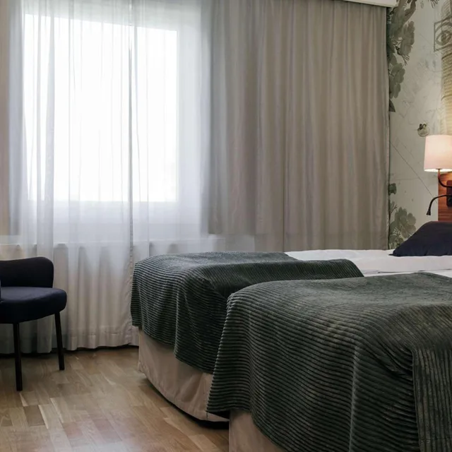 غرفة قياسية بسرير مزدوج أو سريرين منفصلين، Scandic Segevang Malmo 4/8