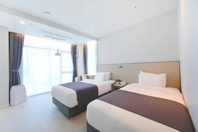 غرفة مفردة بسريرين منفصلين، Gwangju Culture Hotel LAAM 1/1