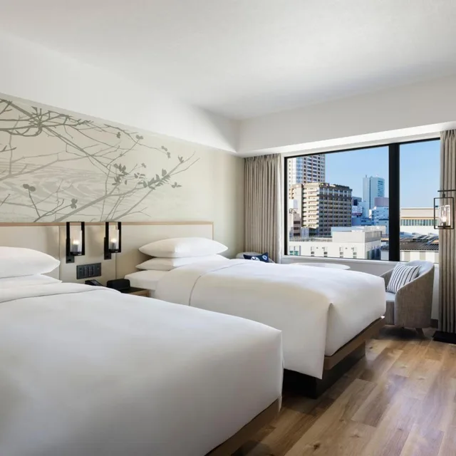 غرفة ديلوكس بسريرين منفصلين، Courtyard by Marriott Nagoya 1/6
