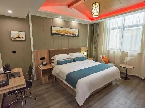 غرفة مريحة بسرير مزدوج، GREENTREE INN HUANGSHAN TANGKOU TOWN SCENIC SPOT SOUTH GATE TRANSFER CENTER HOTEL 1/1
