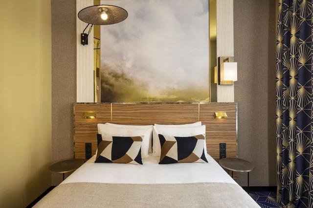 غرفة مفردة بسرير مزدوج، Hotel Le Rocroy 2/6