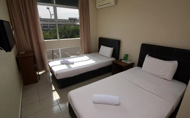 غرفة بسريرين منفصلين، Venice Inn 1/1