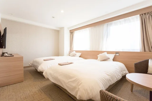 غرفة ديلوكس بسريرين منفصلين، Shimizu City Hotel 1/2