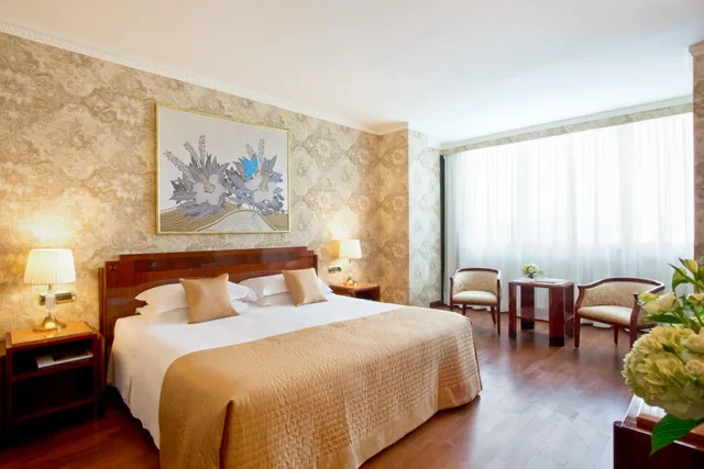 غرفة ديلوكس بسرير كينج، Starhotels Du Parc 2/9