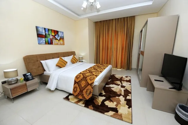 شقة بسرير كينج بغرفة نوم واحدة، Almansour Park Inn Hotel And Apartment 1/2