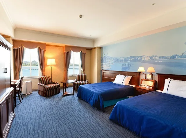 غرفة ديلوكس بسريرين منفصلين بإطلالة على المرفأ، Hotel Den Haag 1/5