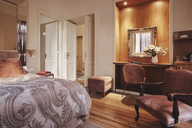 غرفة ديلوكس بسرير كوين بإطلالة على المدينة، Bohemian Suites Athens 3/8
