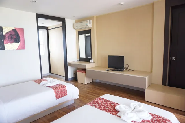 غرفة ديلوكس بسريرين منفصلين، Panatara Hotel 5/8