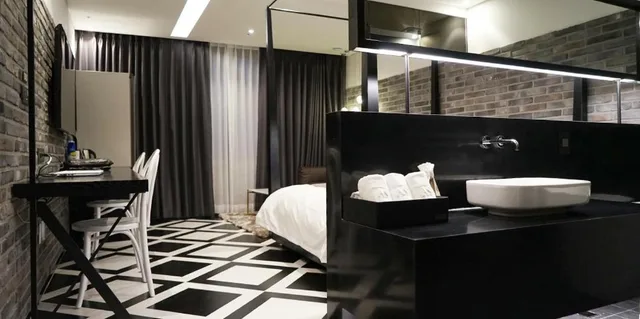 غرفة بسرير مزدوج، Yongin Astro Hotel 7/7