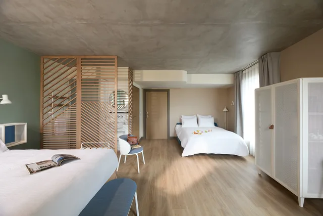 غرفة بريميوم عائلية، OKKO Hotels Troyes Centre 1/1