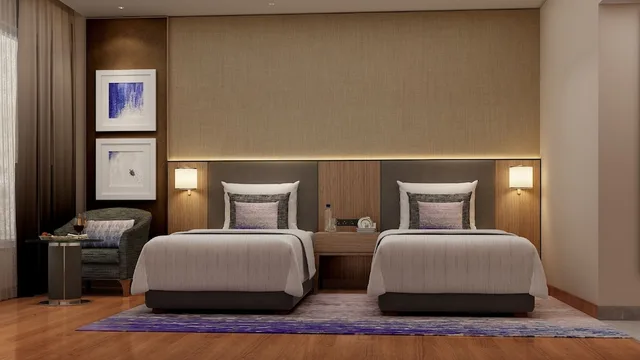 غرفة ديلوكس بسرير فردي، Vivanta Bhubaneswar DN Square 4/4