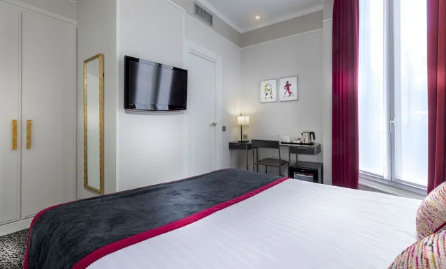 غرفة كلاسيكية مفردة بسرير مزدوج، Hotel Du Bois Champs-Elysees 1/10