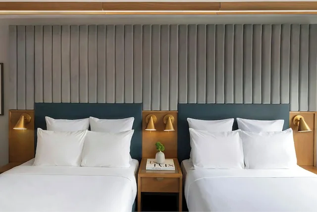 غرفة بسريرين كوين، Hotel 55 Chicago Downtown 1/9