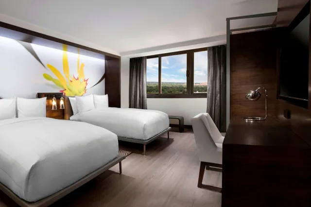غرفة بسرير مزدوج، Marriott Miami Dadeland 1/1