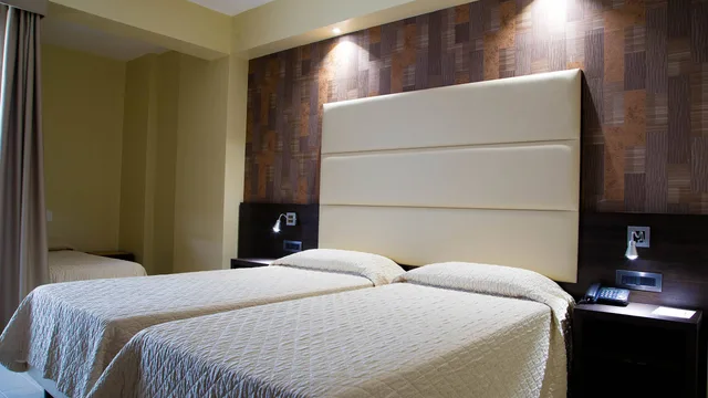 غرفة بريميوم كومفورت بسرير مزدوج مع سرير إضافي، Pineta Palace Roma 1/3